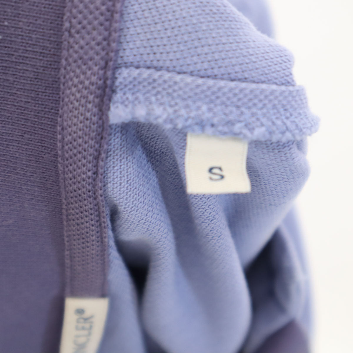 MONCLER モンクレール 半袖 ポロシャツ S パープル メンズ