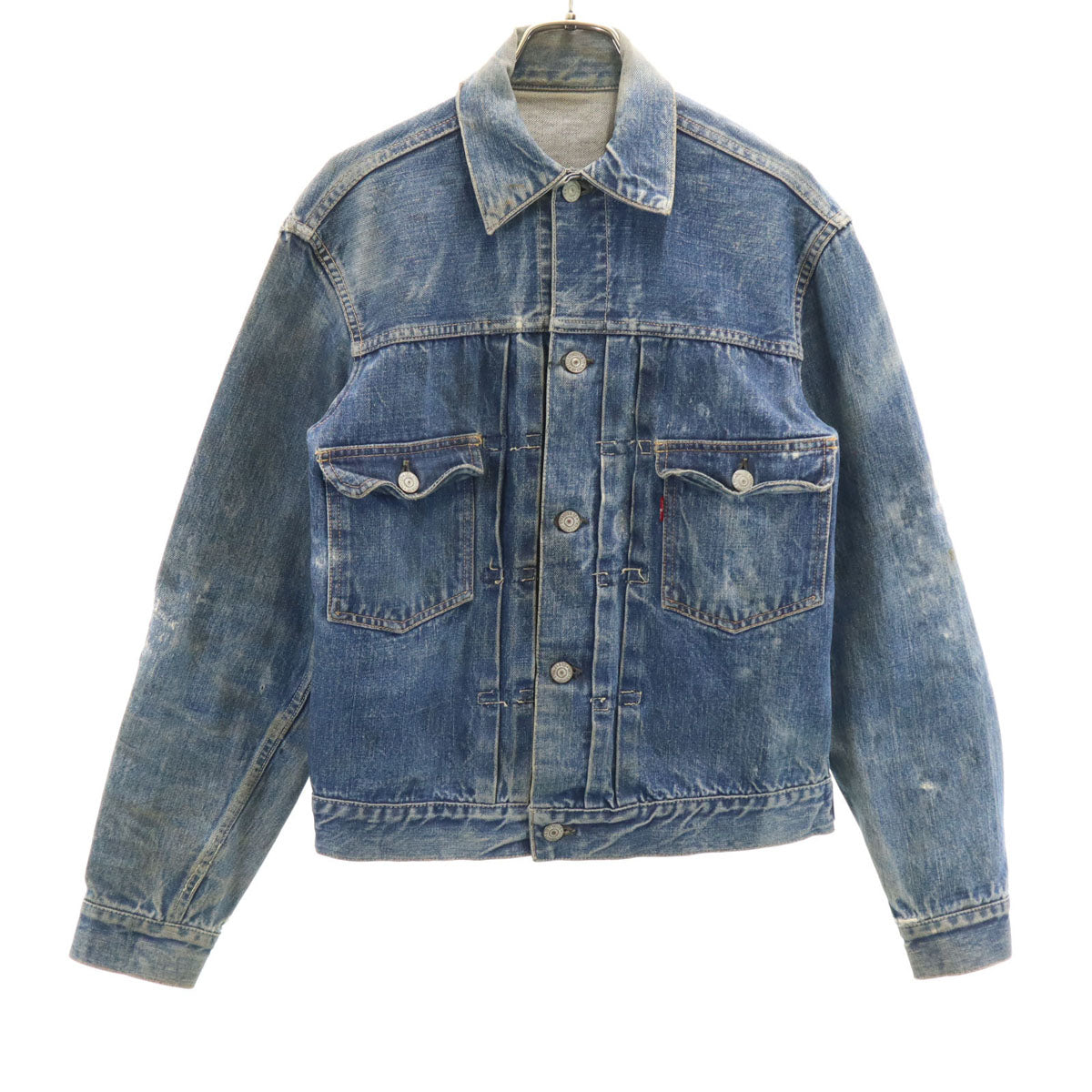 Levi's リーバイス 50s ビッグE 2nd 507XX BIG E デニムジャケット ウォッシュブルー ジージャン メンズ