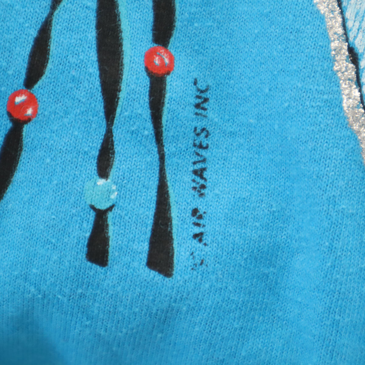 Hanes ヘインズ 90s オールド USA製 ドリームキャッチャー 半袖 Tシャツ XL 水色 シングルステッチ メンズ