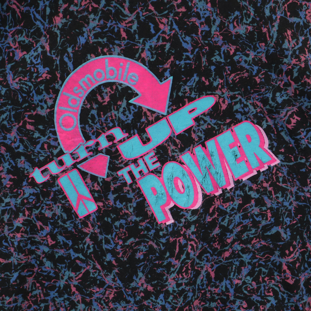 ROSS INTERNATIONAL 90s USA製 オールド 総柄 半袖 Tシャツ ONE SIZE ブラック シングルステッチ メンズ