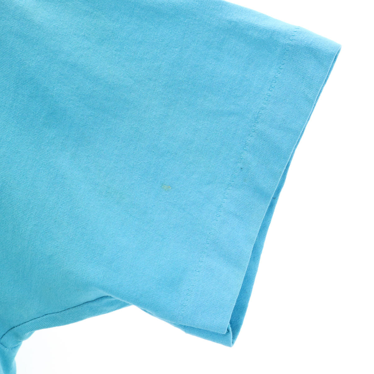 FRUIT OF THE LOOM BEST フルーツオブザルーム ベスト 90s USA製 オールド STOOGES SPORTS BAR 半袖 Tシャツ L 水色 シングルステッチ メンズ