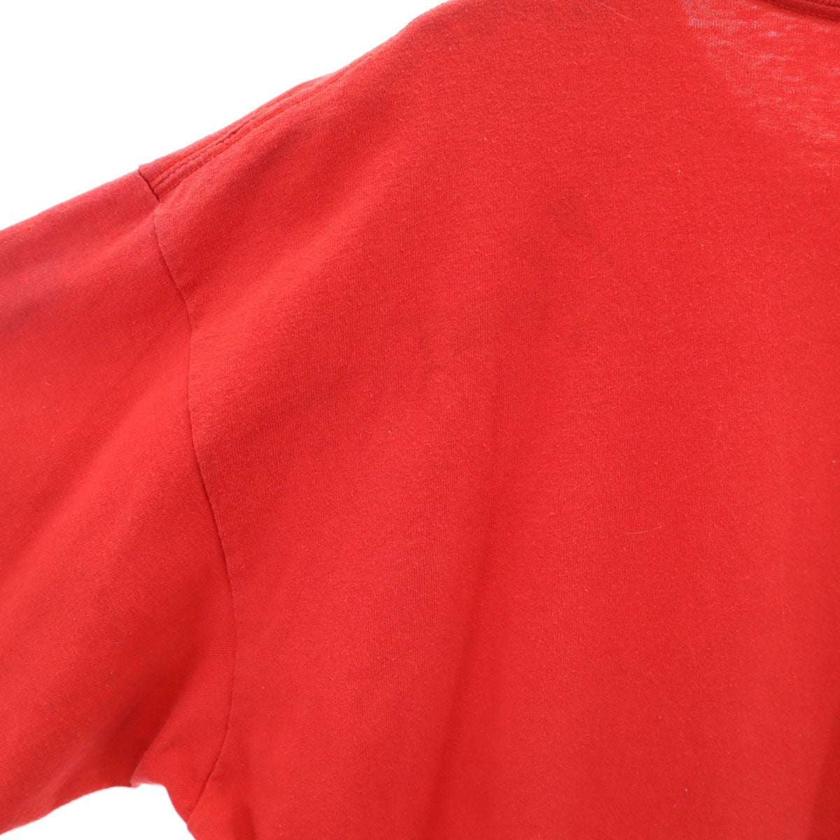 ONEITA オニータ 90s オールド CALNEVA 半袖 Tシャツ L レッド シングルステッチ メンズ