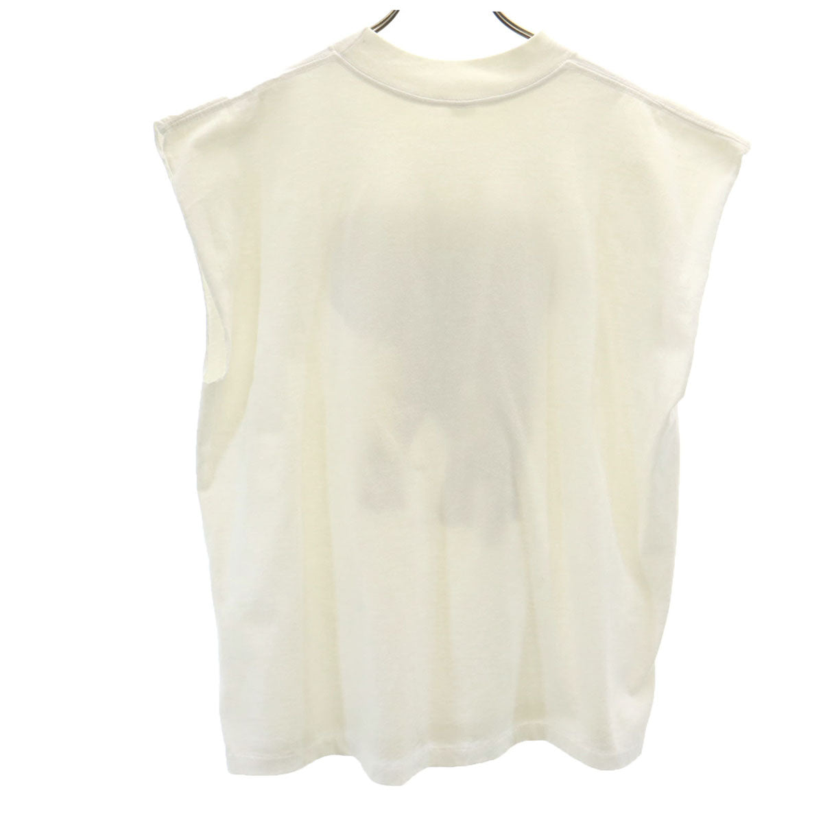 VINTAGE ヴィンテージ 80s USA製 エレファント タンクトップ XL ホワイト アニマル柄 象 メンズ