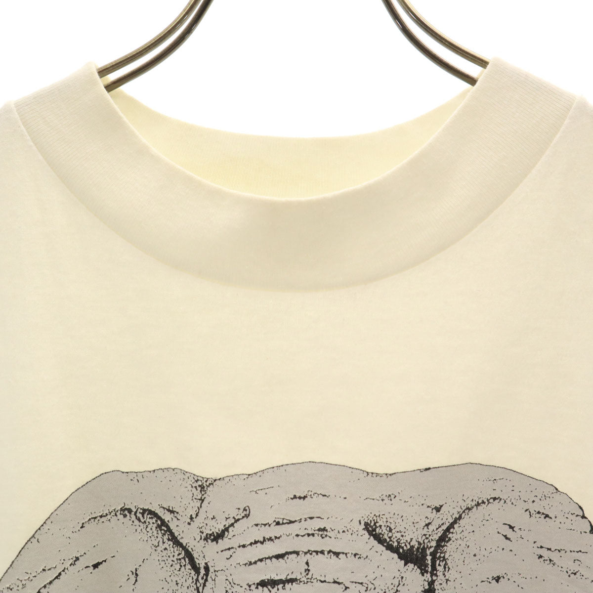 VINTAGE ヴィンテージ 80s USA製 エレファント タンクトップ XL ホワイト アニマル柄 象 メンズ