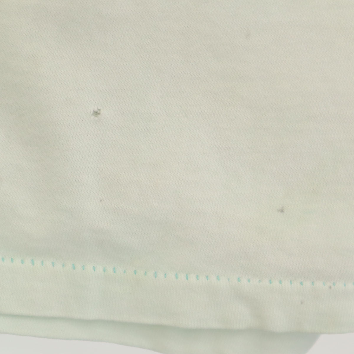 HABITAT ハビタット 90s USA製 オールド オオカミ 半袖 Tシャツ M グリーンホワイト系 シングルステッチ アニマル柄 メンズ