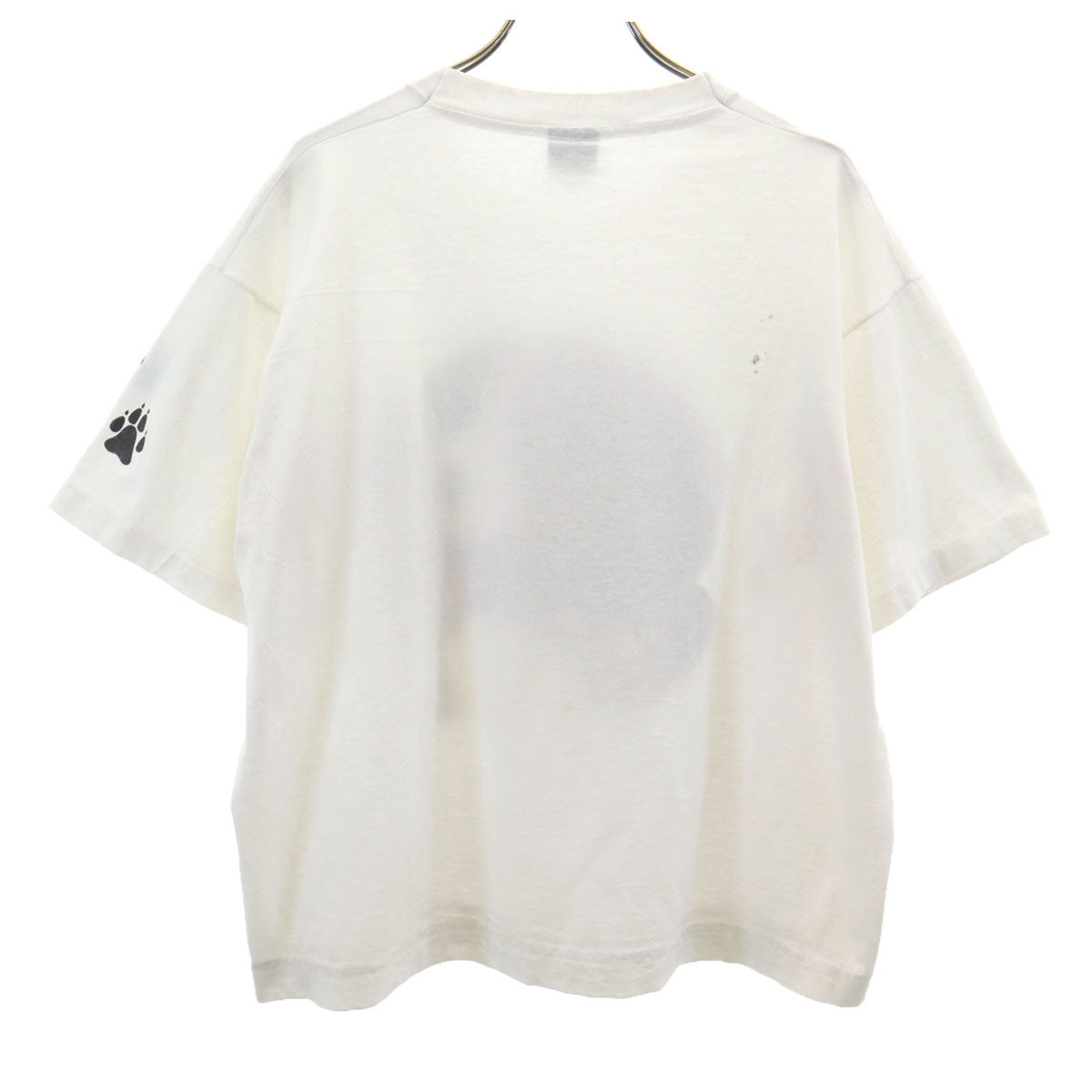 FRUIT OF THE LOOM BEST フルーツオブザルーム ベスト 90s USA製 オールド ロットワイラー 半袖 Tシャツ XL ホワイト ドッグ 犬柄 レディース