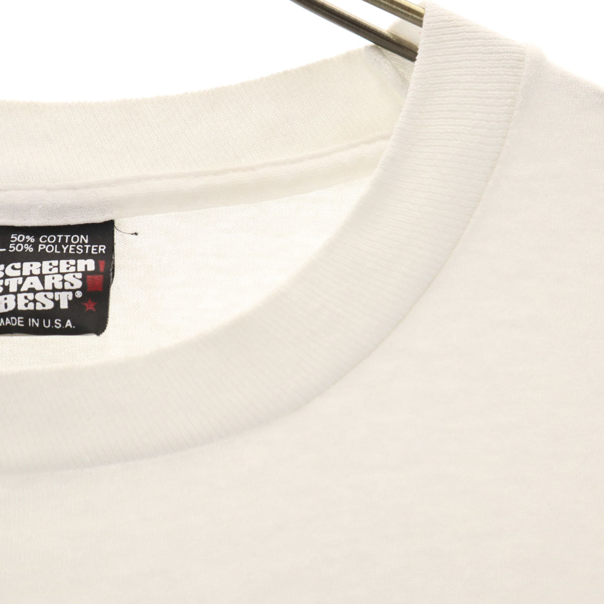FRUIT OF THE LOOM BEST フルーツオブザルーム ベスト 90s USA製 オールド ロットワイラー 半袖 Tシャツ XL ホワイト ドッグ 犬柄 レディース