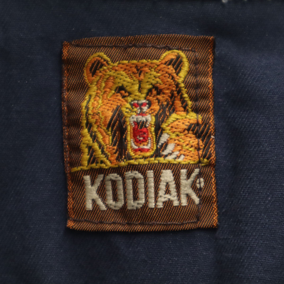 KODIAK コディアック 70s ヴィンテージ 長袖 ワークシャツ ネイビー メンズ