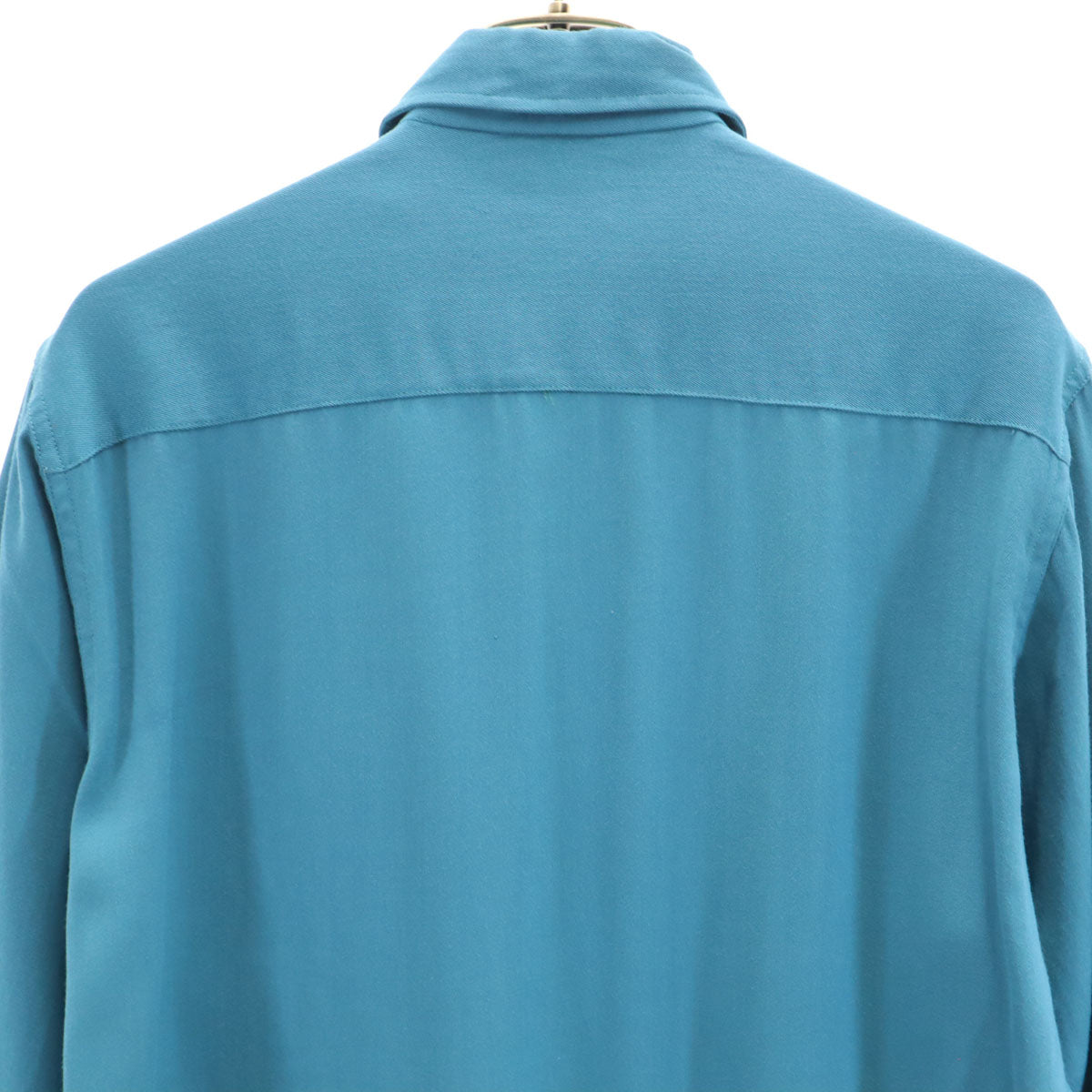 MILLER ミラー 50s ヴィンテージ 長袖 シャツ S 青緑 メンズ