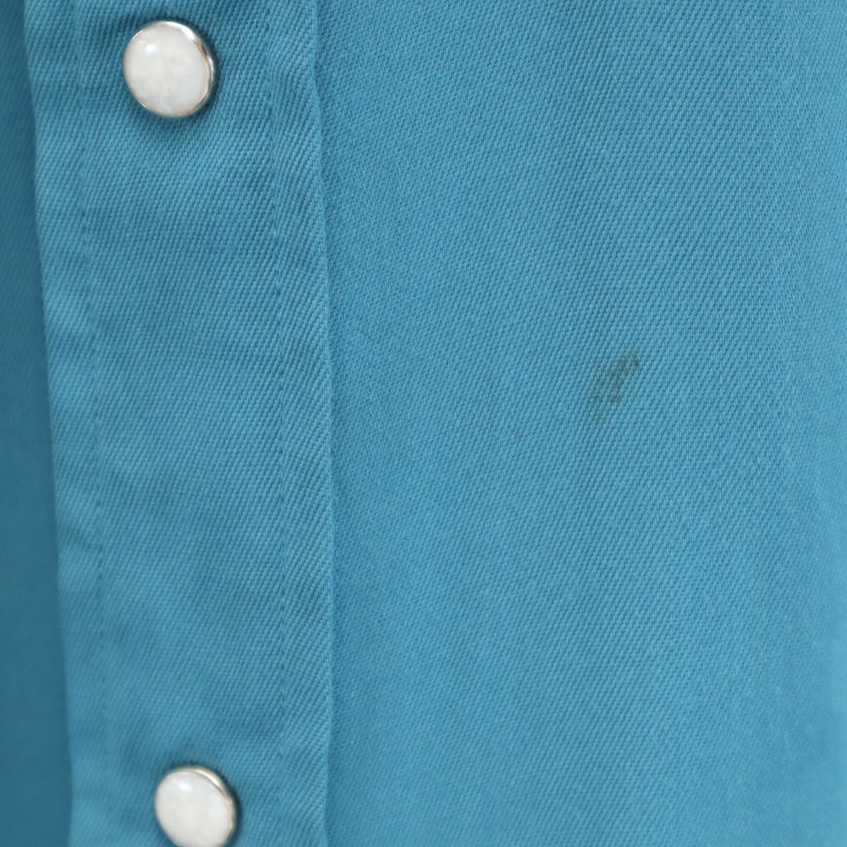 MILLER ミラー 50s ヴィンテージ 長袖 シャツ S 青緑 メンズ