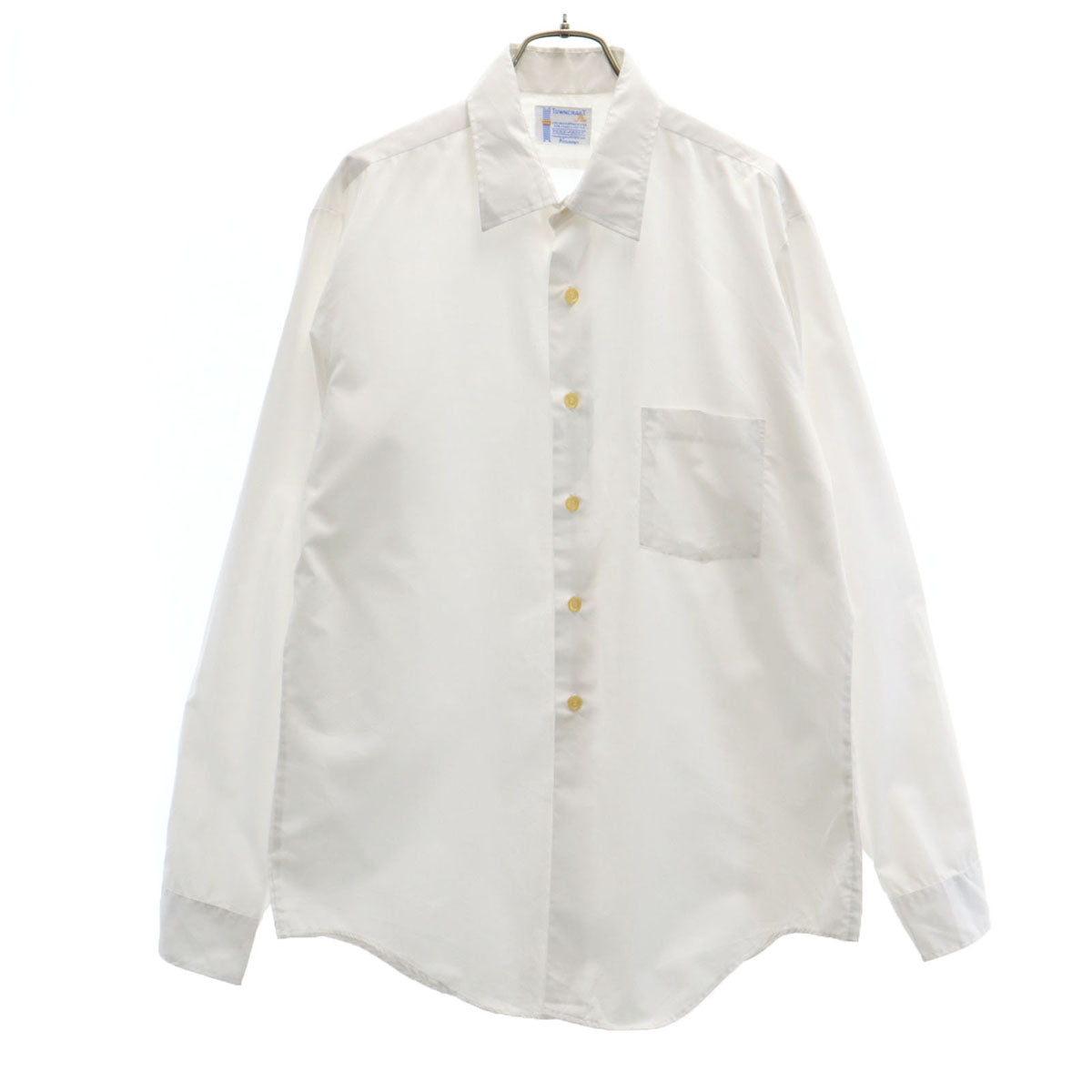 TOWNCRAFT タウンクラフト 70s ヴィンテージ 長袖 シャツ ホワイト PENNEYS メンズ
