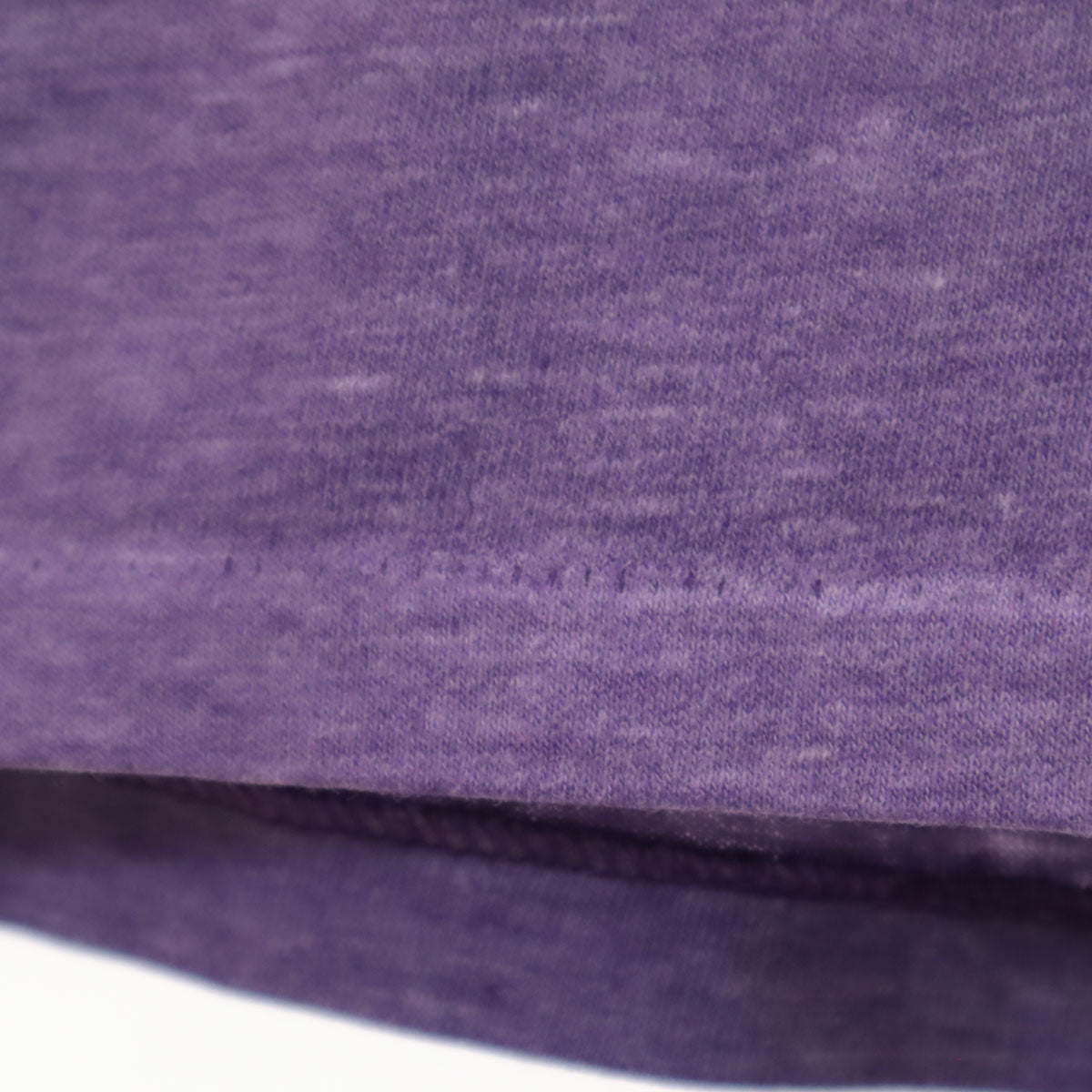 adidas アディダス 80s USA製 ヴィンテージ トレフォイルロゴ 5分袖 Vネック Tシャツ パープル メンズ