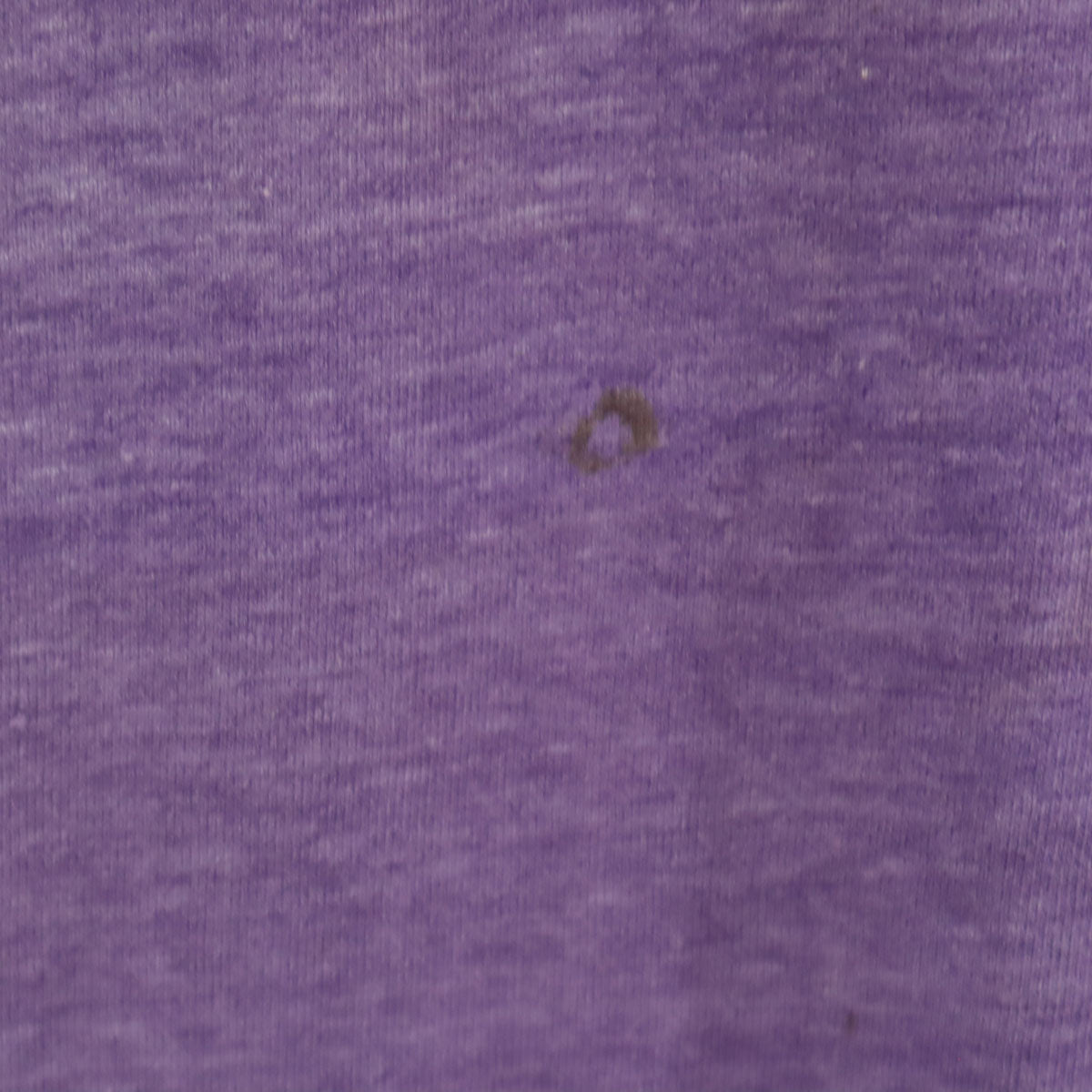 adidas アディダス 80s USA製 ヴィンテージ トレフォイルロゴ 5分袖 Vネック Tシャツ パープル メンズ