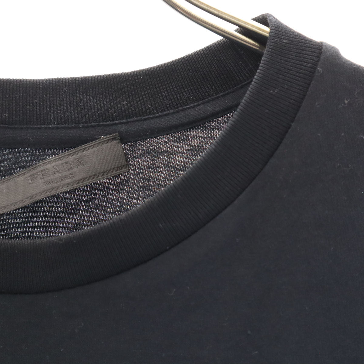 PRADA プラダ 半袖 Tシャツ L ブラック メンズ