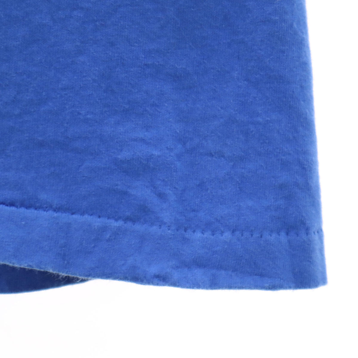 OLD オールド 90s プリント 半袖 Tシャツ ブルー シングルステッチ メンズ