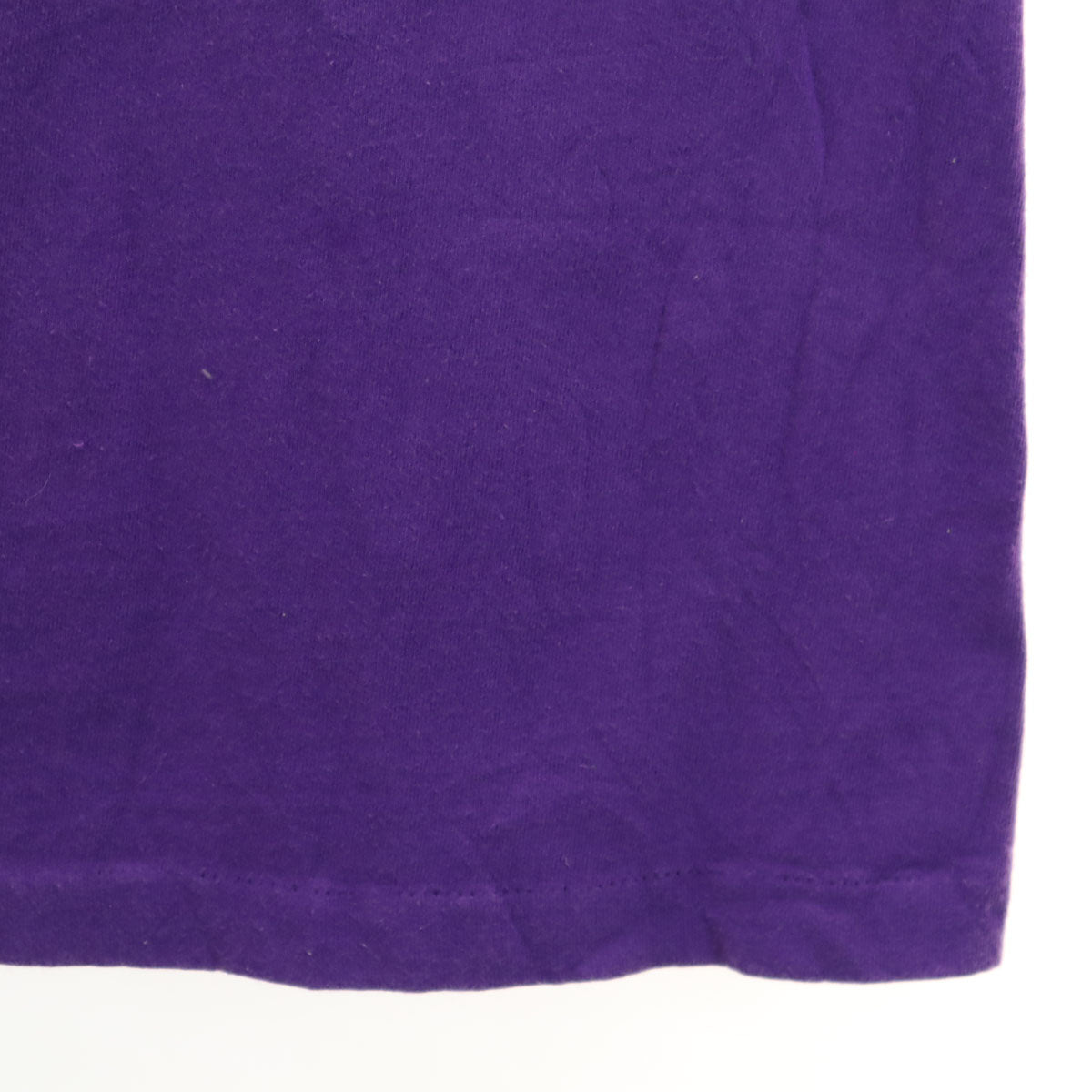FRUIT OF THE LOOM フルーツオブザルーム 90s USA製 オールド 半袖 Tシャツ XL パープル シングルステッチ メンズ
