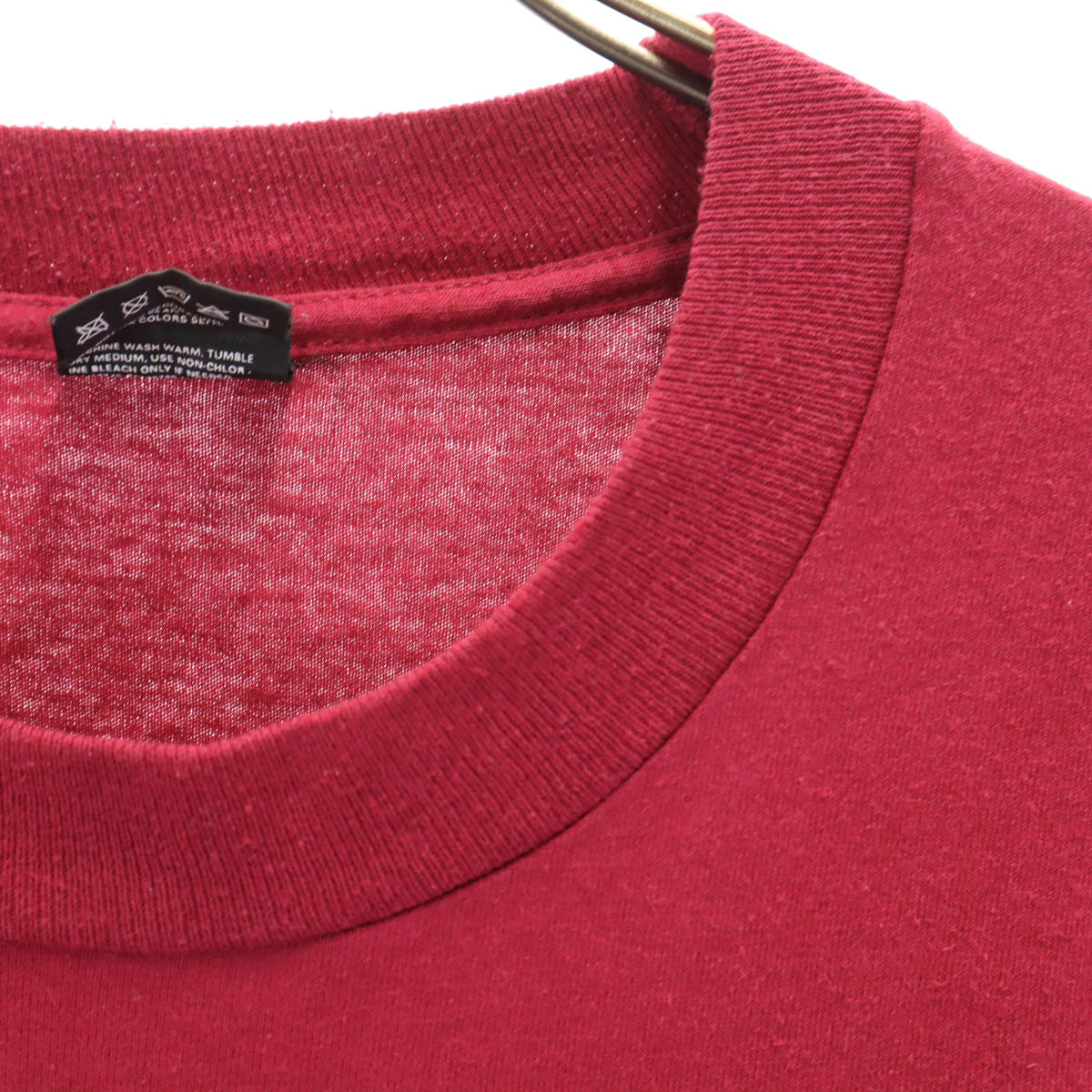 FRUIT OF THE LOOM フルーツオブザルーム 90s USA製 オールド 半袖 Tシャツ XL レッド系 シングルステッチ メンズ