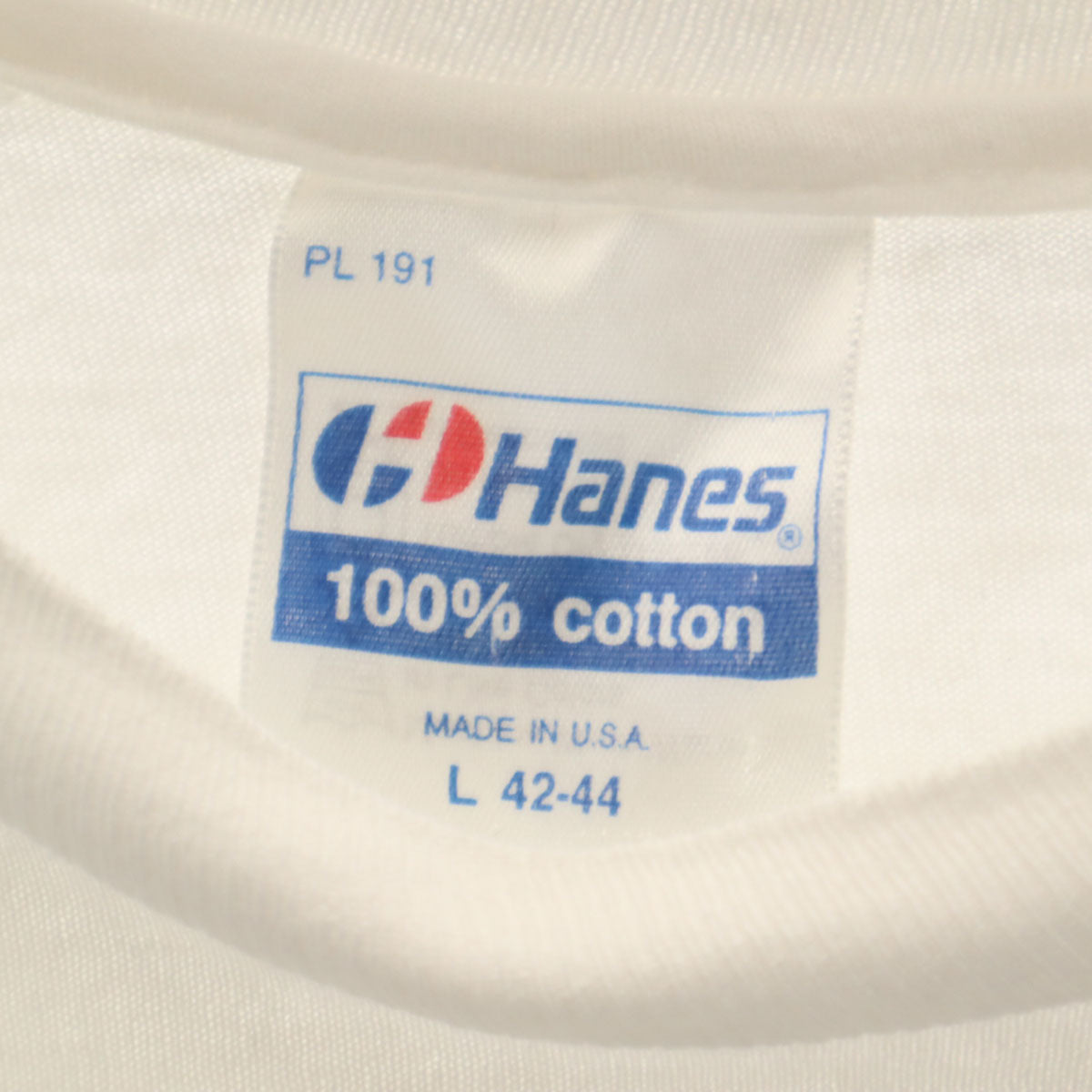 Hanes ヘインズ 80s USA製 ヴィンテージ チキチキマシン猛レース ケンケン 半袖 Tシャツ L ホワイト シングルステッチ Wacky Races メンズ