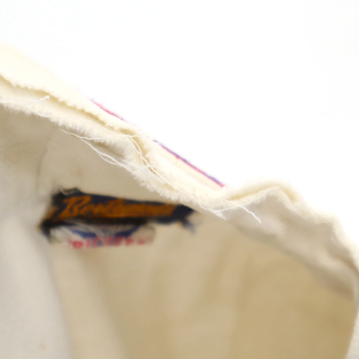 Bertrand’s 40s 50s ヴィンテージ 半袖 クリケット シャツ アイボリー メンズ