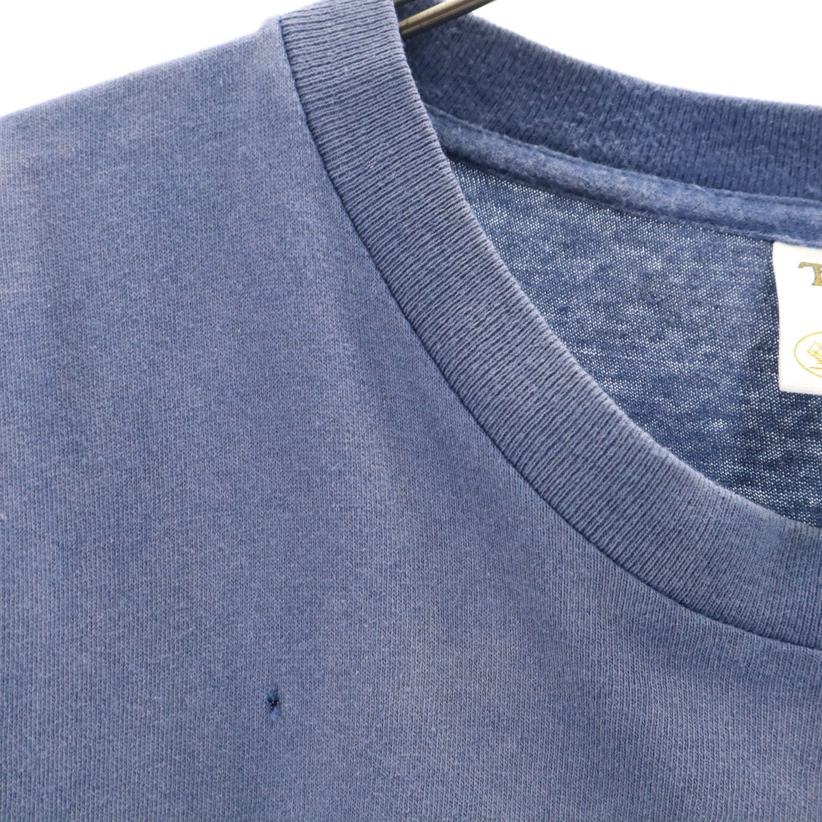 TENNESSEE RIVER テネシーリバー 90s オールド USA製 Why Soitenly 半袖 Tシャツ XL 青紺 シングルステッチ メンズ