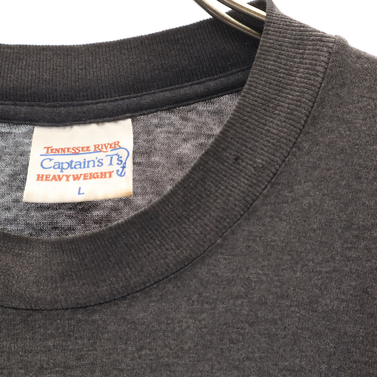 TENNESSEE RIVER テネシーリバー 90s USA製 オールド クリーブランド・インディアンス 半袖 Tシャツ L チャコールグレー シングルステッチ ガーディアンズ メンズ