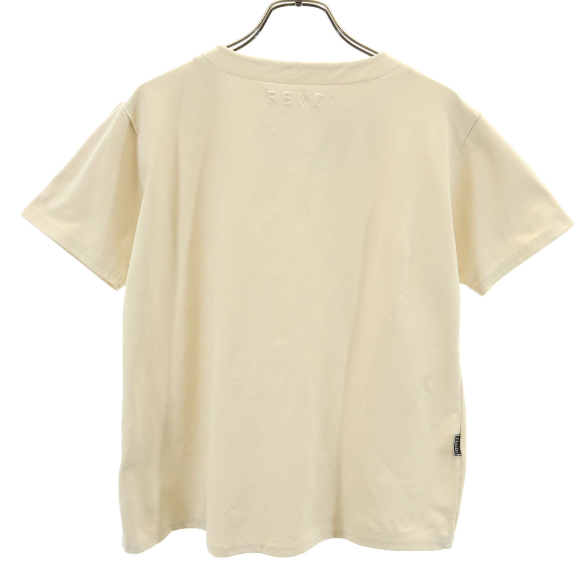 FENDI JEANS フェンディ ジーンズ イタリア製 半袖 カットソー ベージュ レディース