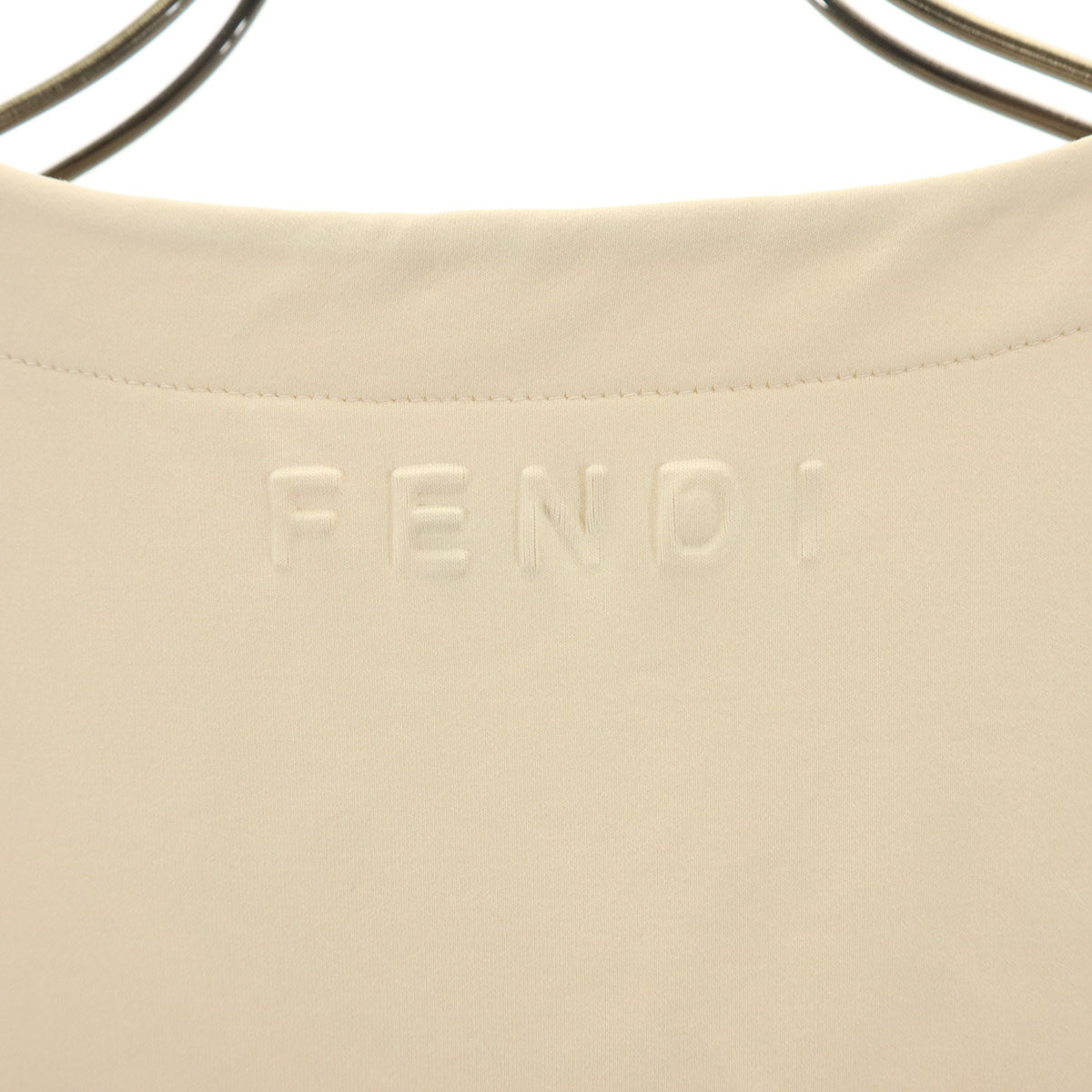 FENDI JEANS フェンディ ジーンズ イタリア製 半袖 カットソー ベージュ レディース