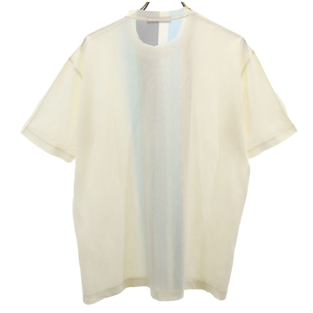 ISSEY MIYAKE MEN イッセイミヤケメン 日本製 半袖 メッシュ Tシャツ F アイボリー メンズ