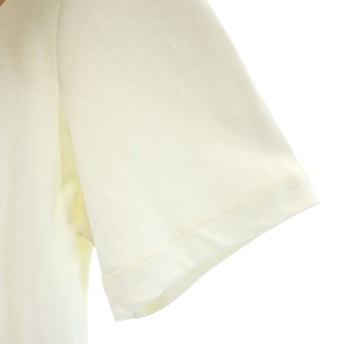 HERMES エルメス フランス製 半袖 Tシャツ 34 アイボリー レディース