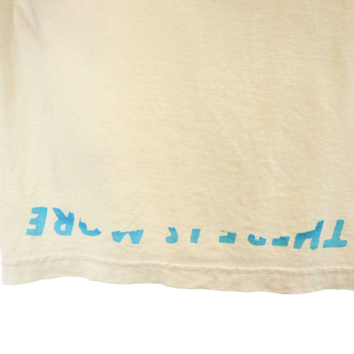 MARTIN MARGIELA マルタンマルジェラ 06SS エイズT 半袖 Vネック Tシャツ S アイボリー レディース