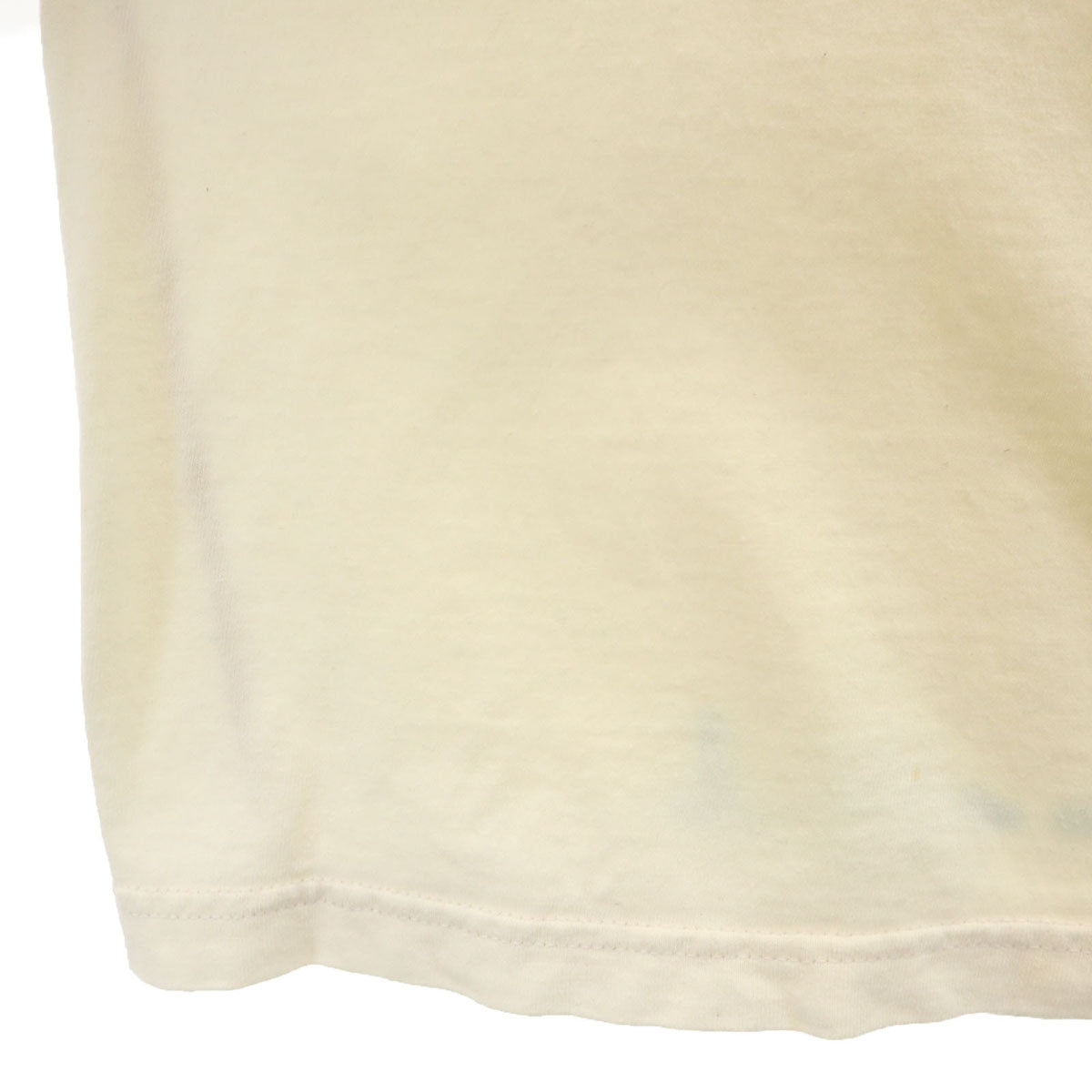 MARTIN MARGIELA マルタンマルジェラ 06SS エイズT 半袖 Vネック Tシャツ S アイボリー レディース