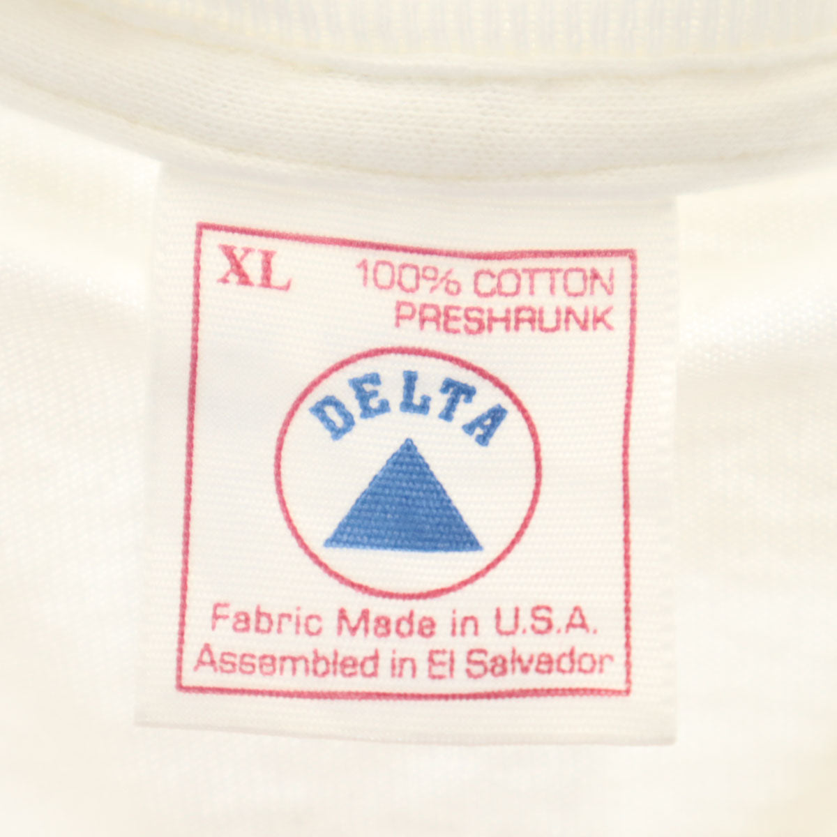 DELTA デルタ 90s オールド USA製 ひまわり 半袖 Tシャツ XL ホワイト シングルステッチ メンズ