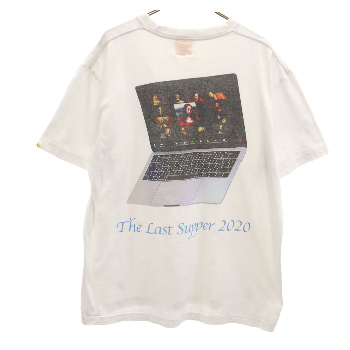 FR2 エフアールツー プリント 半袖 Tシャツ M 白 モナリザ メンズ
