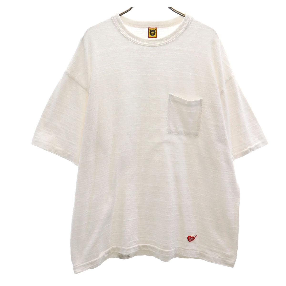 HUMAN MADE ヒューマンメイド 日本製 半袖 Tシャツ 2XL 白 ビックサイズ メンズ