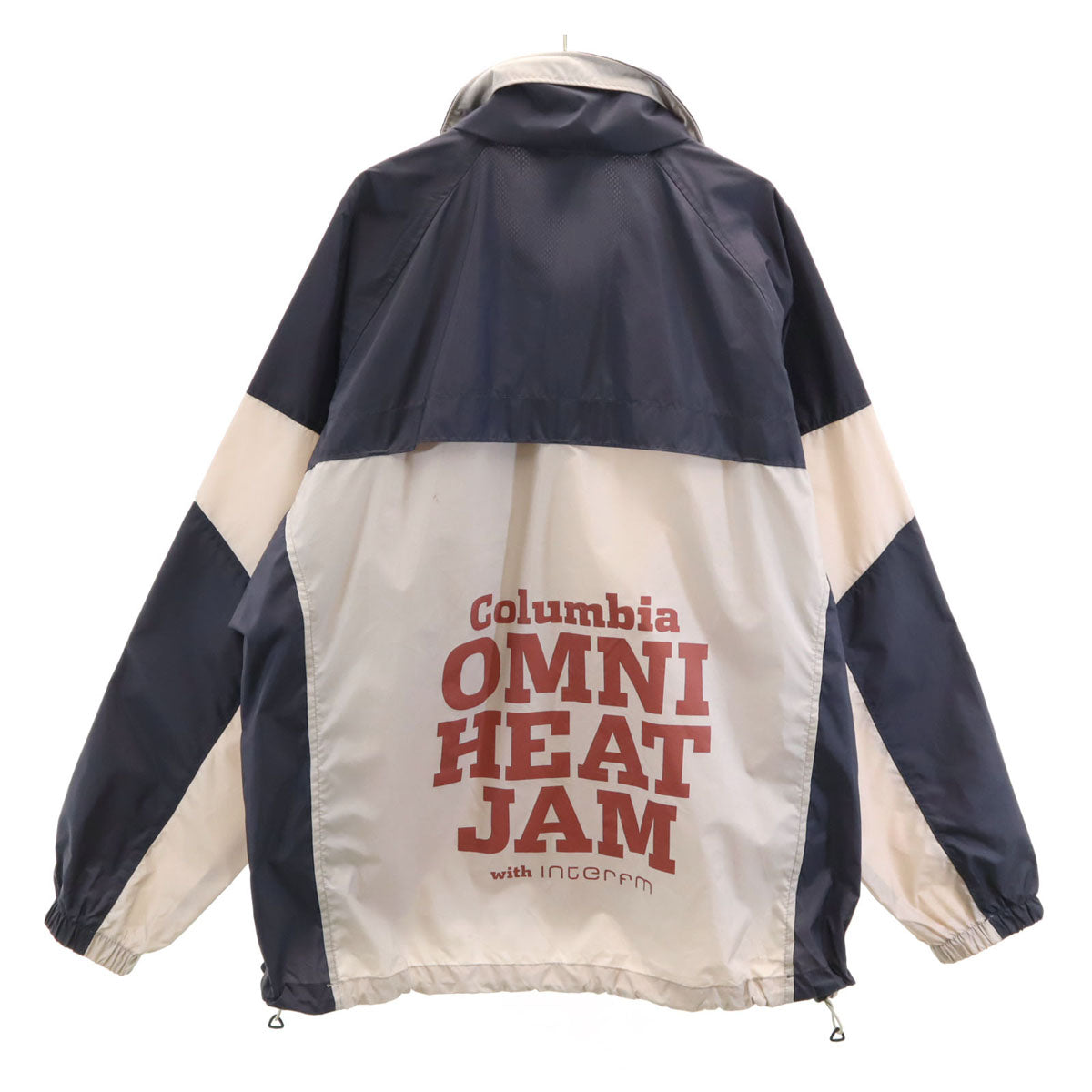 Columbia コロンビア バイカラー ナイロンジャケット L ネイビー×グレー アウトドア メンズ