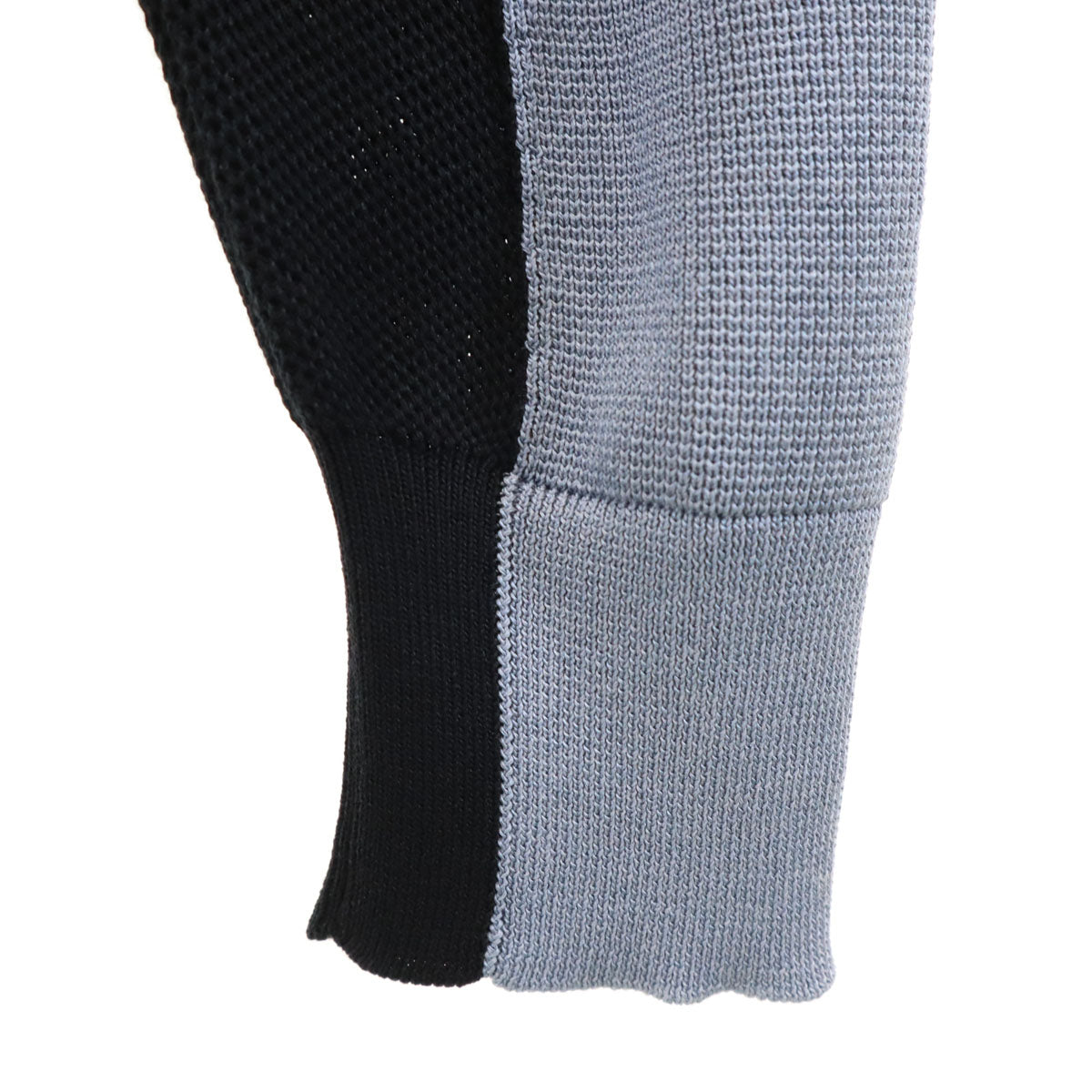 Salvatore Ferragamo サルヴァトーレフェラガモ イタリア製 シルクブレンド 長袖 ニット S ブラック メンズ