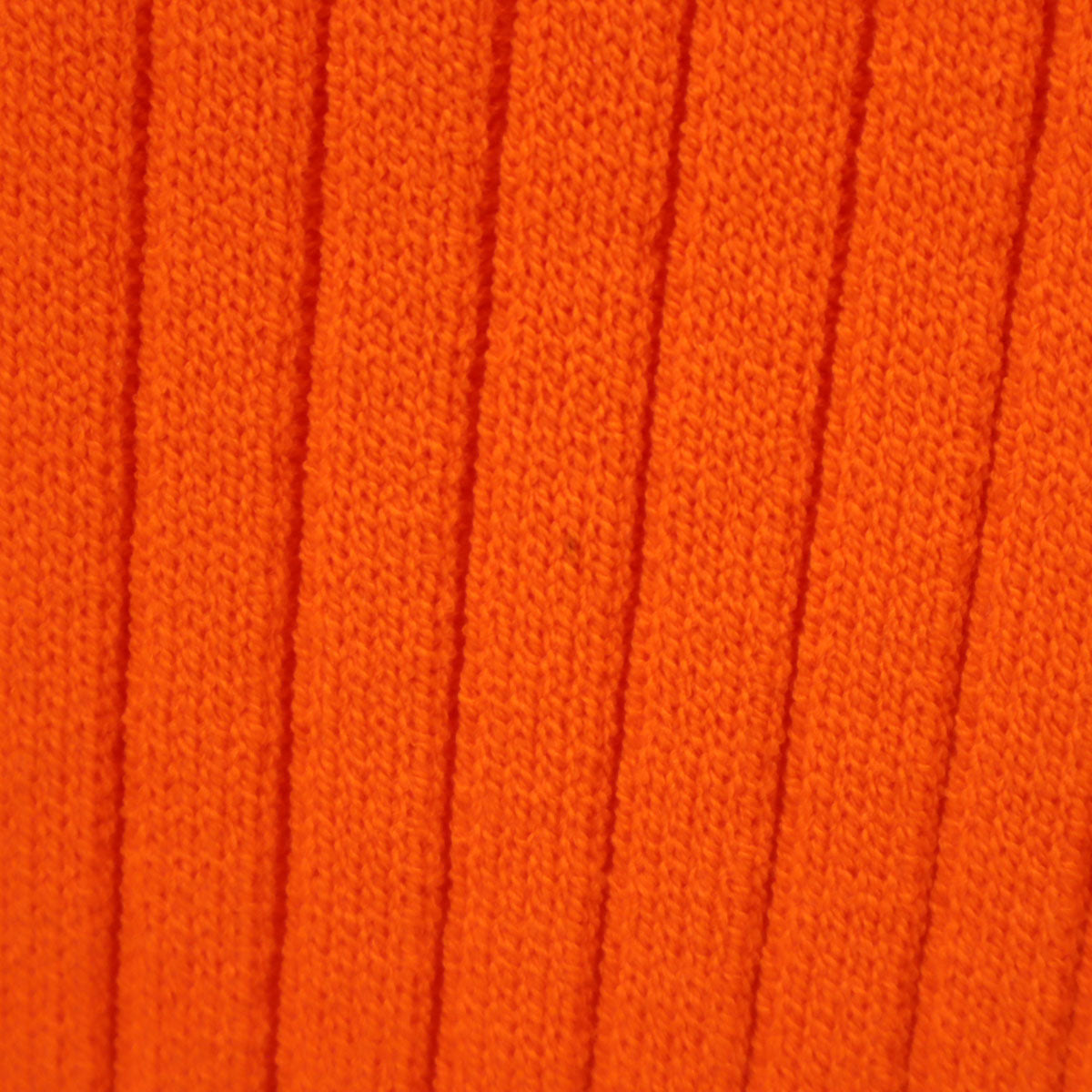 GUCCI グッチ イタリア製 7分袖 ボートネック リブ ニット S オレンジ 371111 レディース