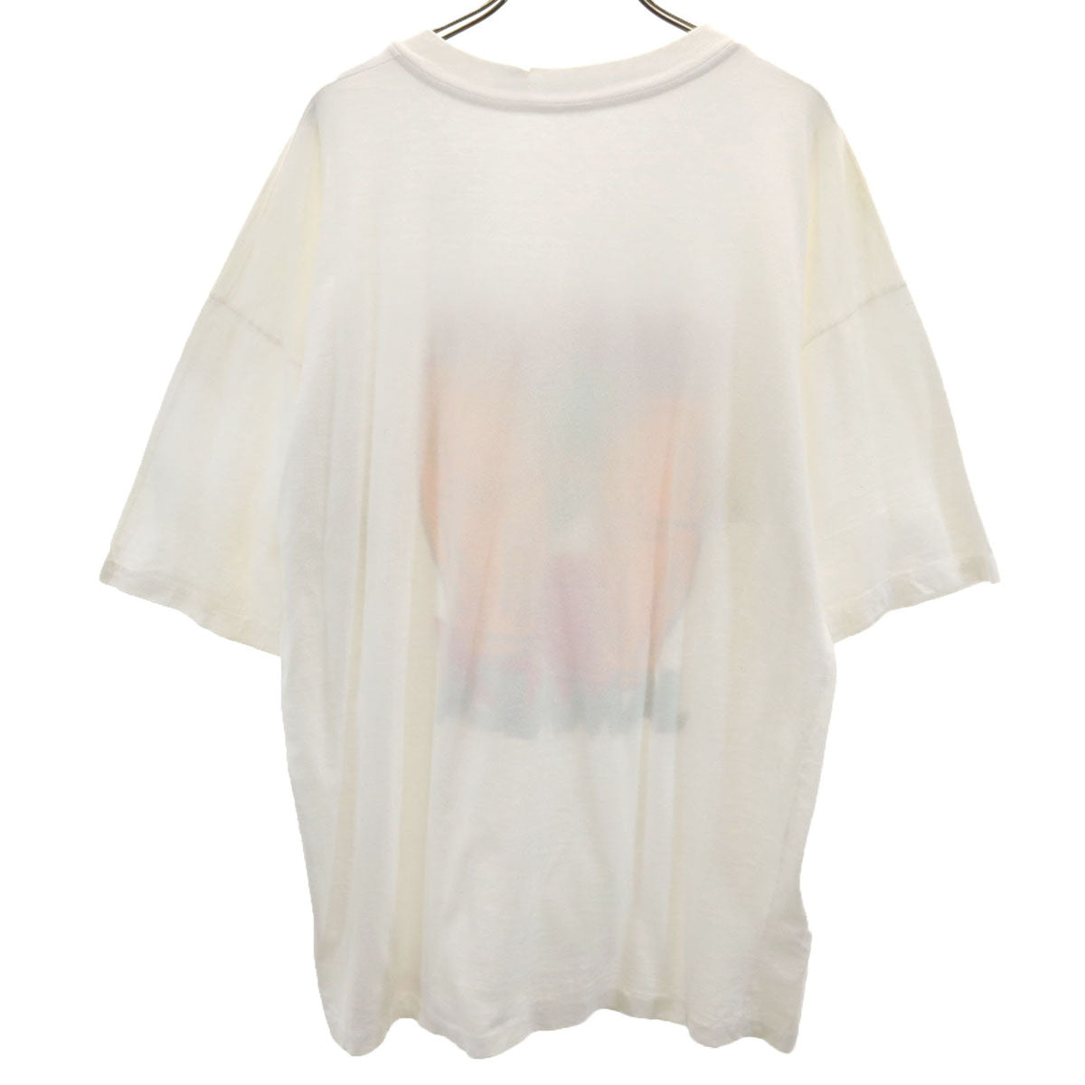 90s オールド RYTHYM JAMAICA 半袖 Tシャツ ホワイト シングルステッチ メンズ