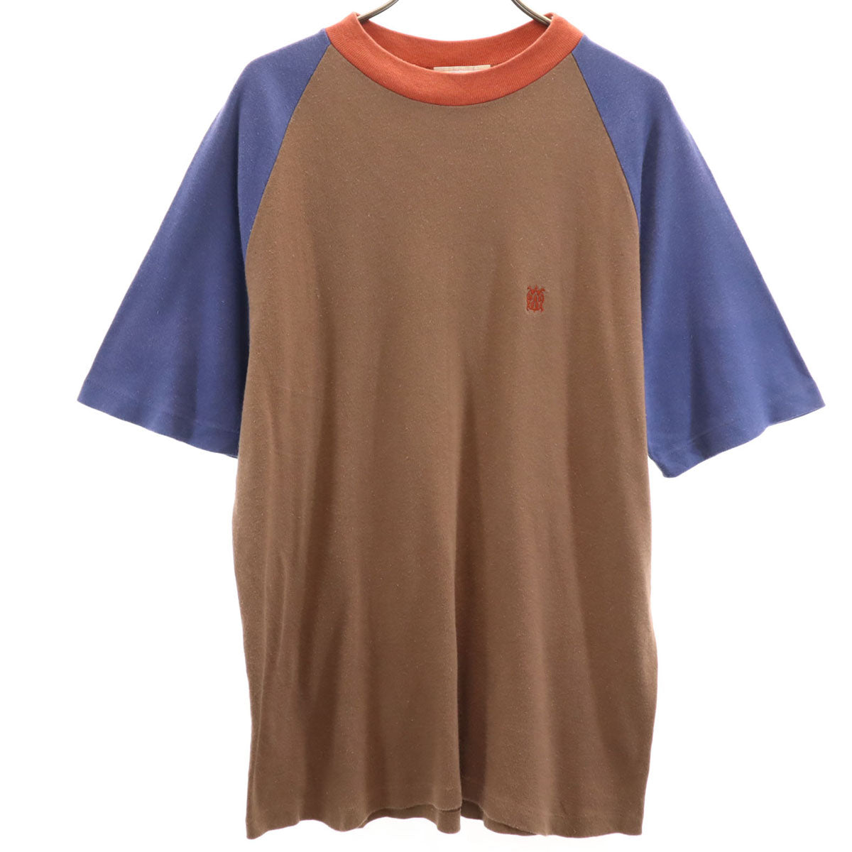 ARROW アロー 90s オールド 半袖 ラグラン Tシャツ L ブラウン シングルステッチ メンズ