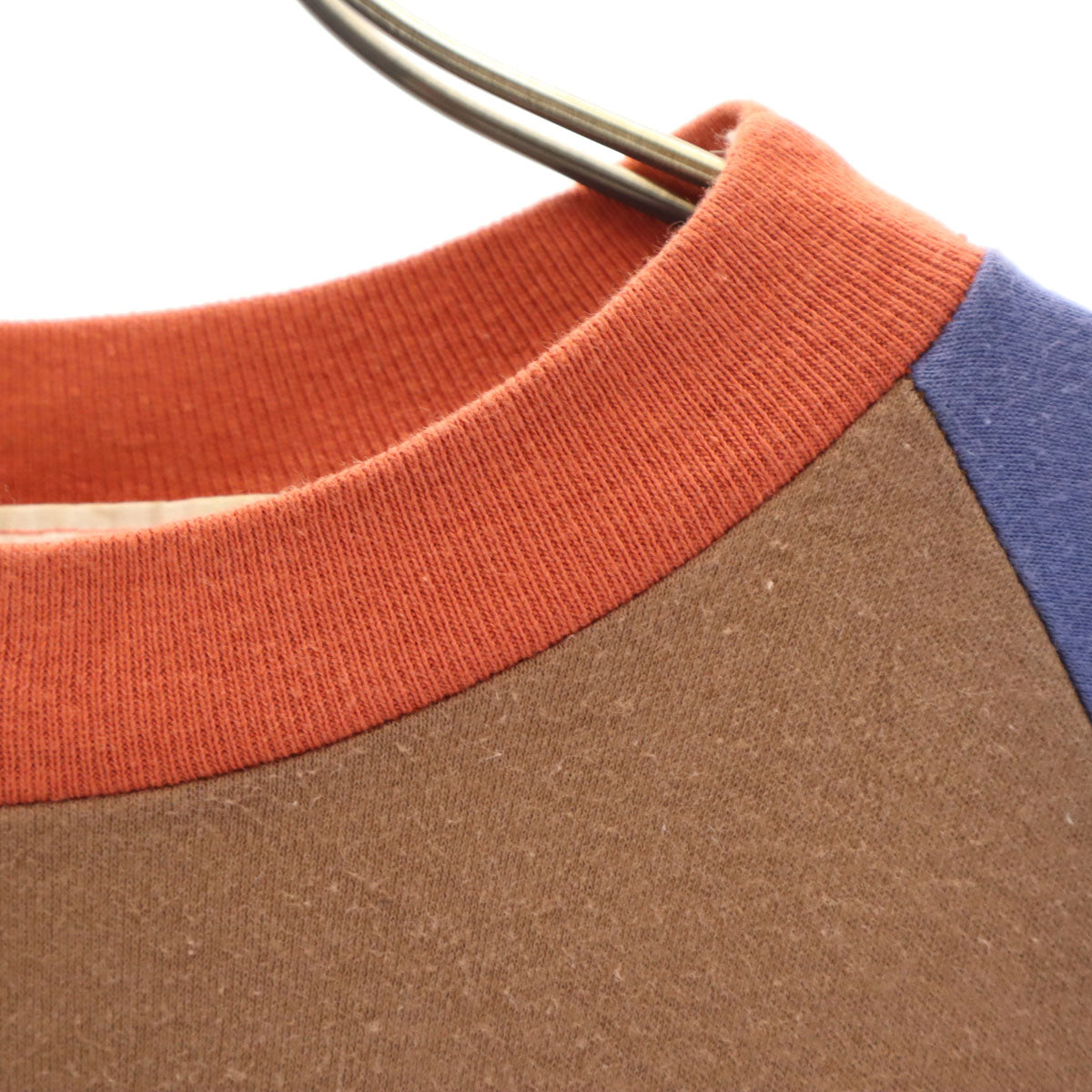 ARROW アロー 90s オールド 半袖 ラグラン Tシャツ L ブラウン シングルステッチ メンズ