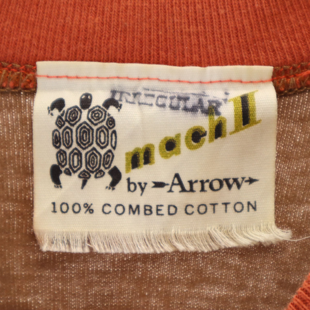 ARROW アロー 90s オールド 半袖 ラグラン Tシャツ L ブラウン シングルステッチ メンズ