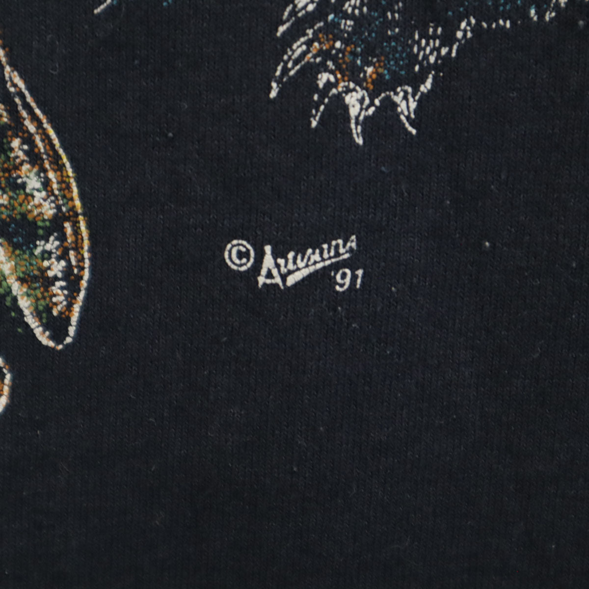 SCREEN STARS BEST スクリーンスターズベスト 90s USA製 オールド アニマル柄 半袖 Tシャツ XL ブラック系 シングルステッチ メンズ