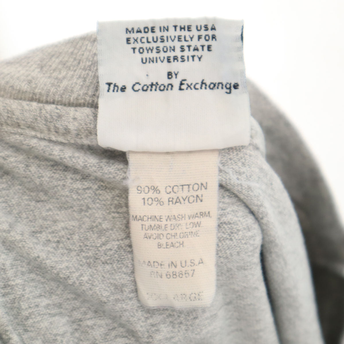 TOWSON STATE 90s USA製 オールド フットボール 半袖 Tシャツ XXL グレー シングルステッチ ビッグサイズ メンズ