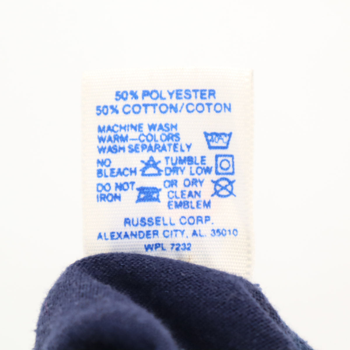 RUSSELL ATHLETIC ラッセルアスレチック 90s USA製 オールド LOYOLA 半袖 Tシャツ L ネイビー シングルステッチ メンズ