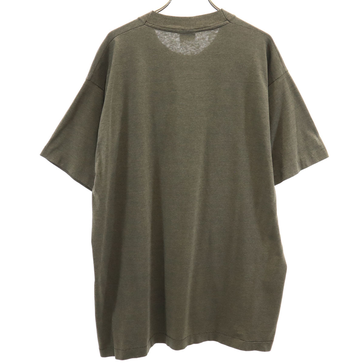 SCREEN STARS BEST スクリーンスターズベスト 90s USA製 オールド ALEXANDRIA 半袖 Tシャツ XL カーキ系 シングルステッチ メンズ