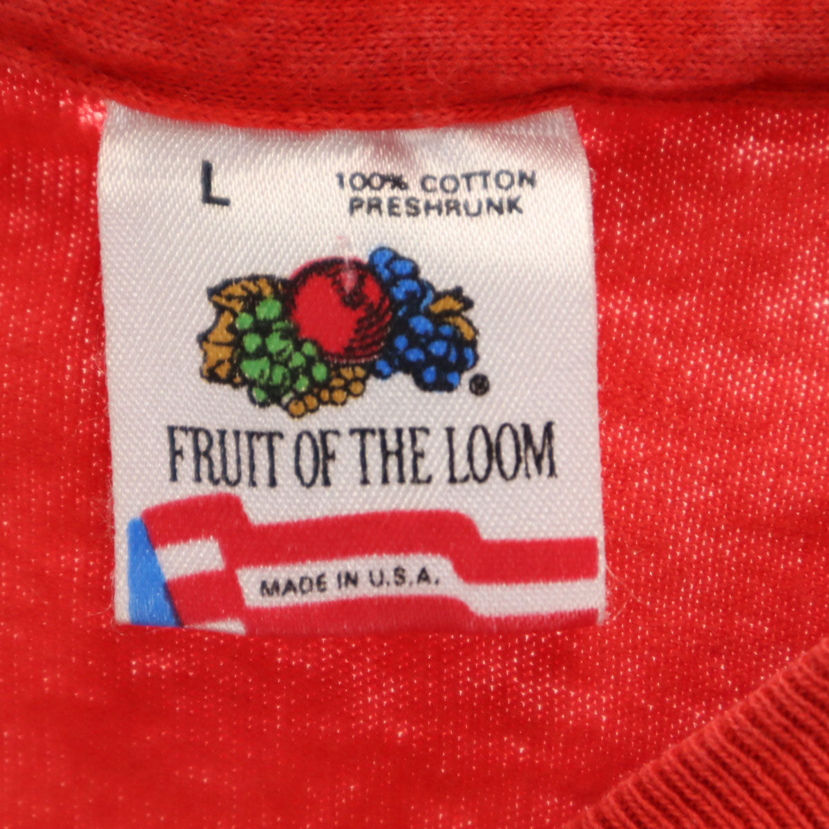 FRUIT OF THE LOOM フルーツオブザルーム 90s USA製 オールド LOUISVILLE CARDINALS 半袖 Tシャツ L レッド シングルステッチ ルイビル・カージナルス フットボール メンズ