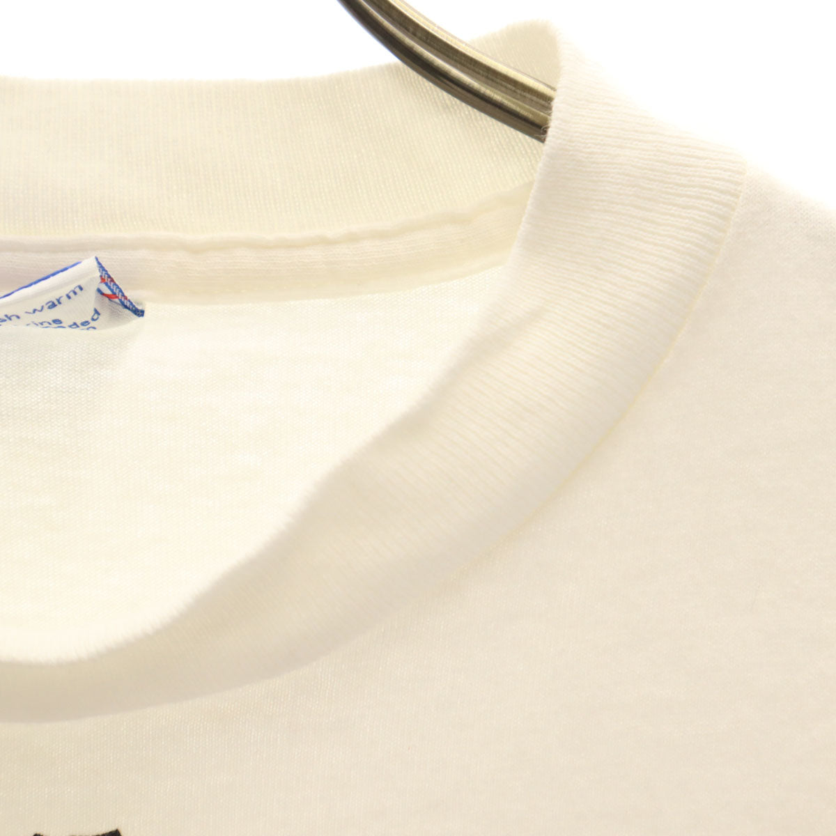 ALL SPORTS オールスポーツ 90s USA製 オールド 1999年 COTTON PICKIN HORNS 半袖 Tシャツ S ホワイト メンズ