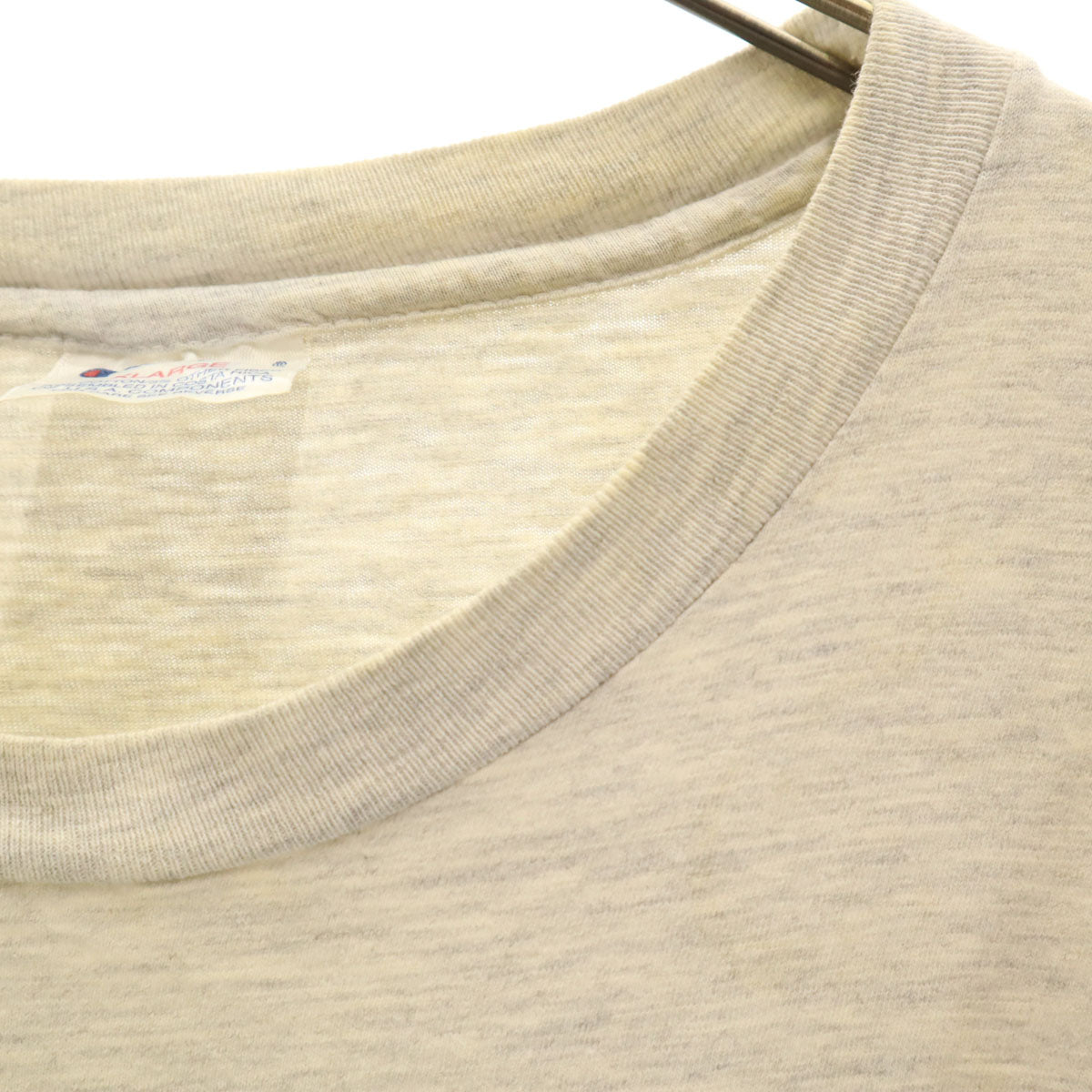 Champion チャンピオン 90s オールド カレッジ 半袖 Tシャツ XL グレー メンズ
