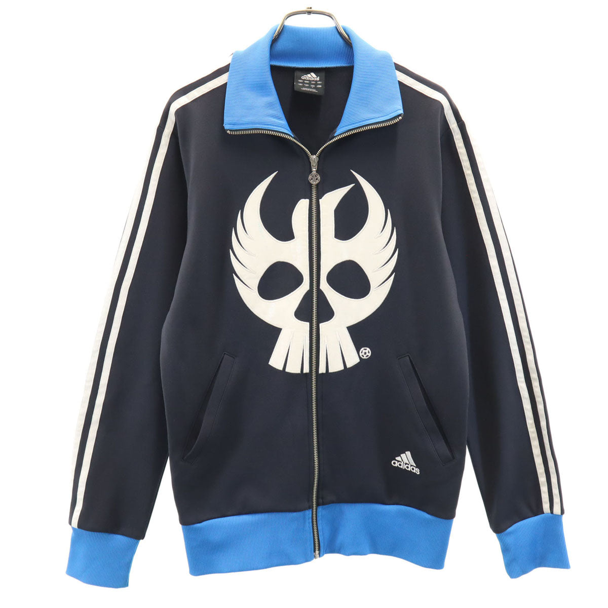 adidas アディダス 八咫烏 日本代表 フットボールカルチャー トラックジャケット L ネイビー ジャージ メンズ