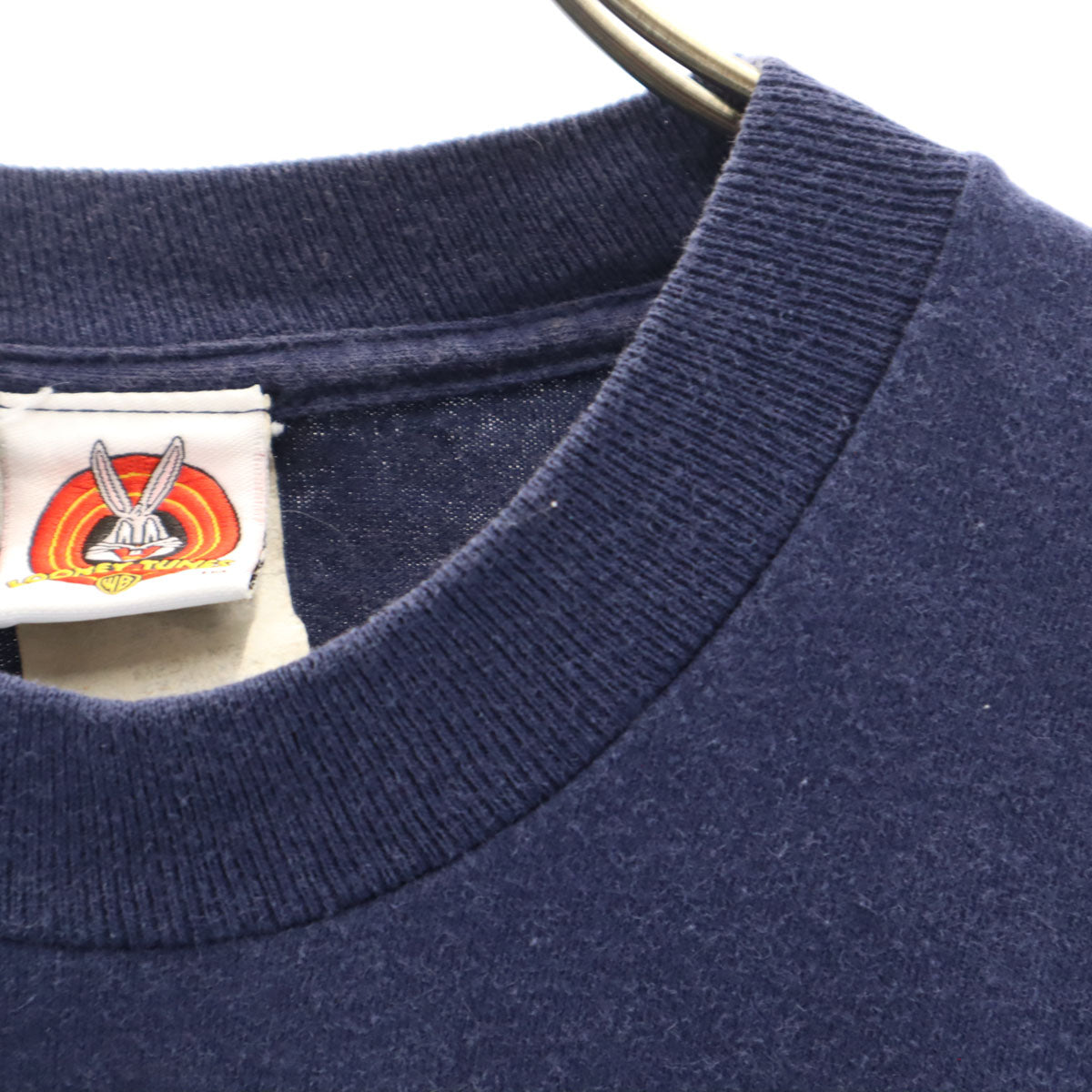 LOONEY TUNES ルーニーテューンズ 90s オールド ワーナーブラザーズ トゥイーティー 半袖 Tシャツ M ネイビー シングルステッチ メンズ